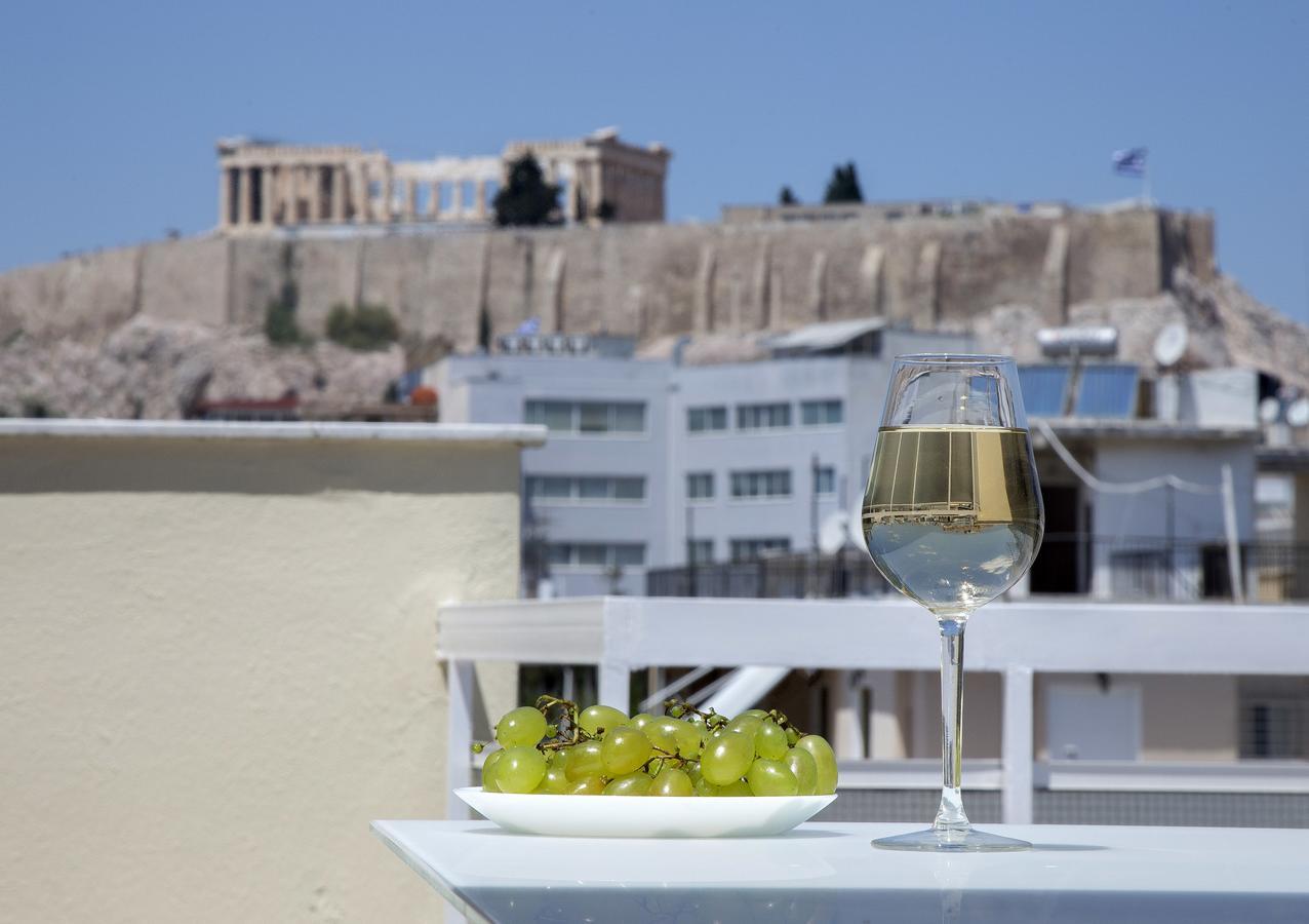 אתונה Acropolis View Penthouse Apartment By Ghh מראה חיצוני תמונה